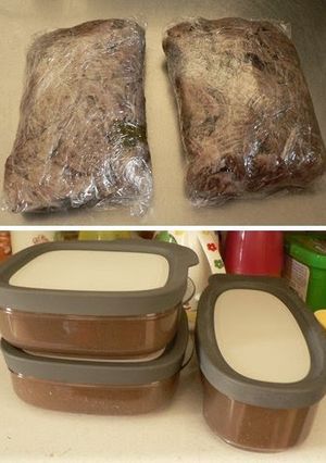 A picture of Meltingly Tender Beef Tendons in a Pressure Cooker (How to Prep Them).