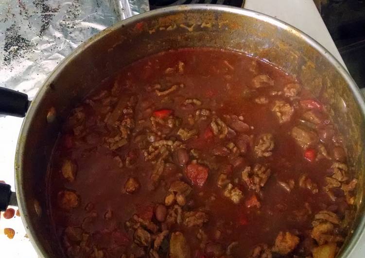 Recipe of Any-night-of-the-week Spicy Chunky Chili