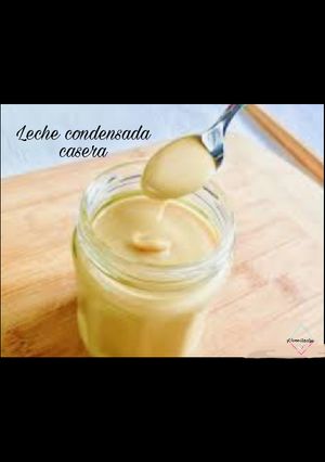 Una foto de Leche condensada casera