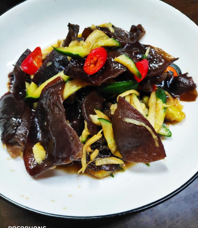 涼拌木耳 的食譜成品照片