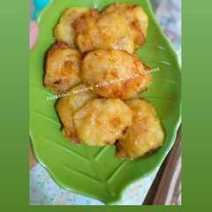 Perkedel Kentang with Mozzarella Cheese (dgn air fryer) রেসিপির প্রধান ছবি