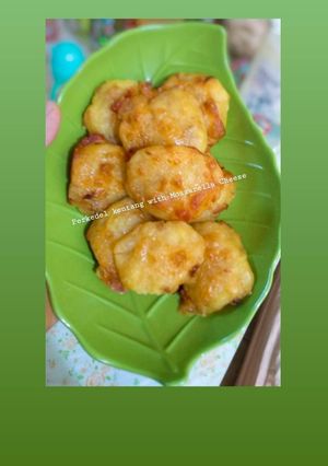 Foto resep Perkedel Kentang with Mozzarella Cheese (dgn air fryer)