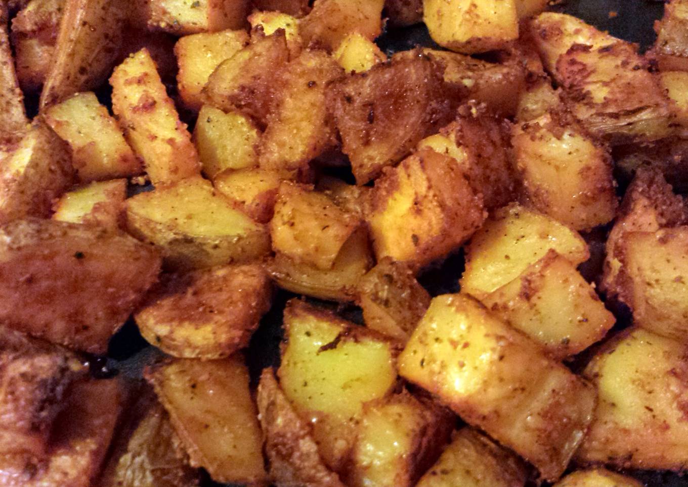 Elisa's Baked Seasoned Potatoes