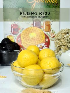 Foto resep Filling Keju (isian untuk mooncake, roti, nastar dll)