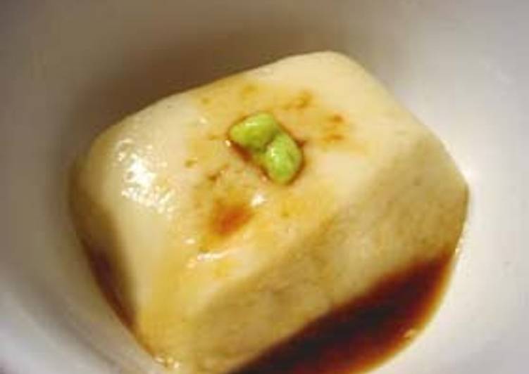 Steps to Make Chickpea Tofu