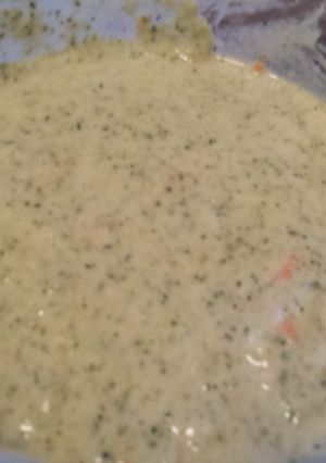 A picture of Broccoli Cheese Soup.