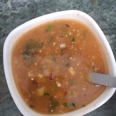 A picture of Tomato soup.