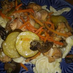 A picture of Slow cooker chicken.