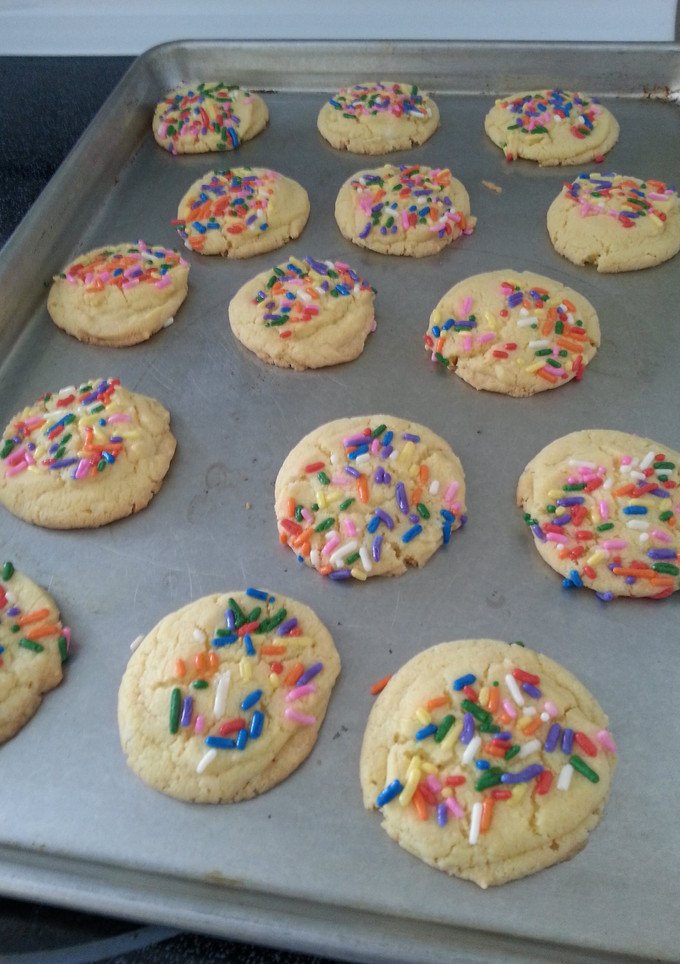 A picture of Double butter cookies.