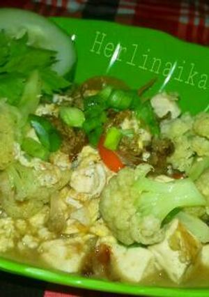 Foto resep Kembang Kol pedas asam