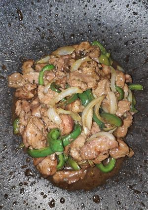 Foto resep Daging sapi lada hitam