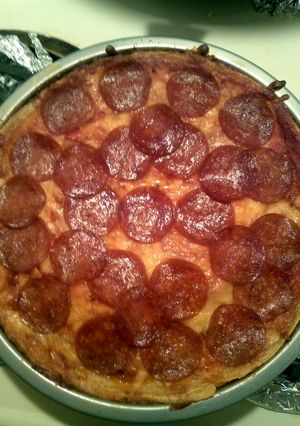 A picture of Mexican Pizza Casserole.