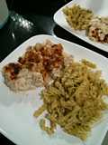 Thermidor sea bass