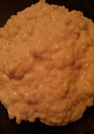 A picture of Winter warming Rice Pudding.