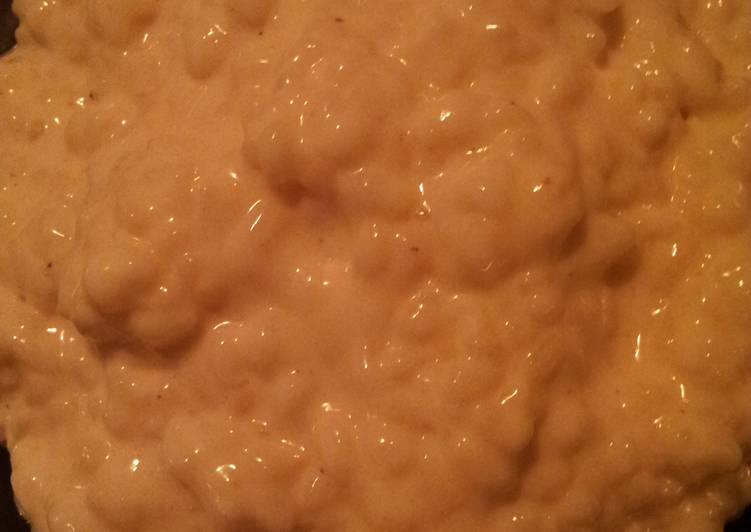 Steps to Prepare Award-winning Winter warming Rice Pudding