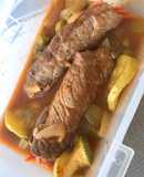 Rollitos de bistec