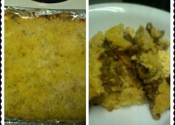 How to Make Delicious Pastelon de platano y carne Sweet plaintain and meat pie