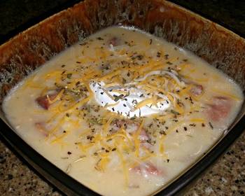 Without Fail Making Recipe Hot link potato soup Savory Delicious