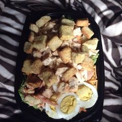 A picture of Spicy BBQ Ranch Chicken Salad.