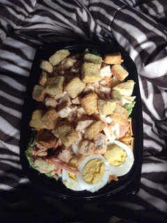 A picture of Spicy BBQ Ranch Chicken Salad.