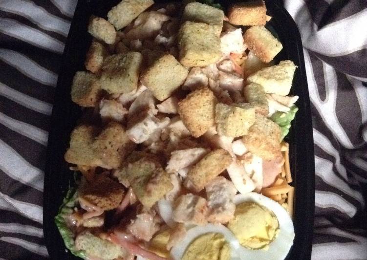 Recipe of Ultimate Spicy BBQ Ranch Chicken Salad