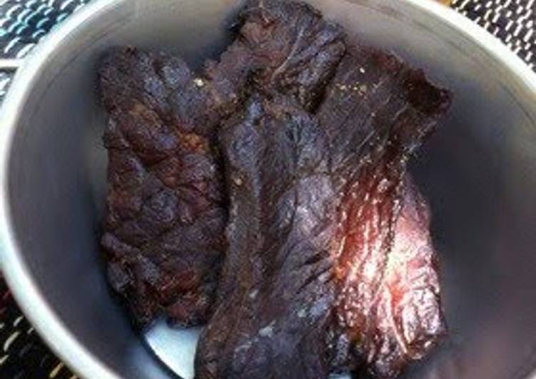 Recipe of Ultimate Make This At Camp! Homemade Beef Jerky