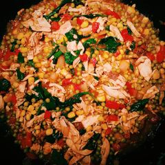 A picture of Chicken, Spinach & Salsa Medley.