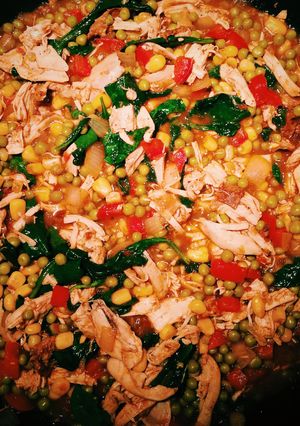 A picture of Chicken, Spinach & Salsa Medley.