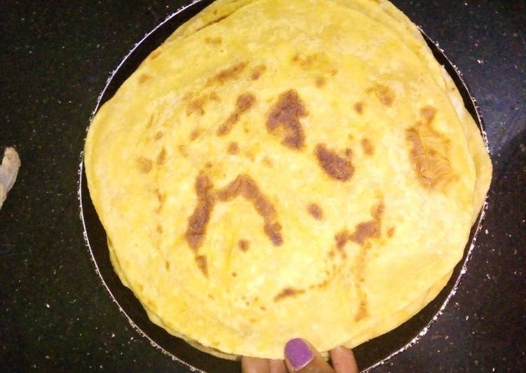 Easiest Way to Make Homemade Pumpkin chapati