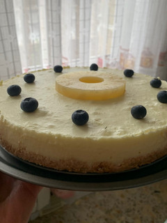 Una foto de Tarta mousse de piña