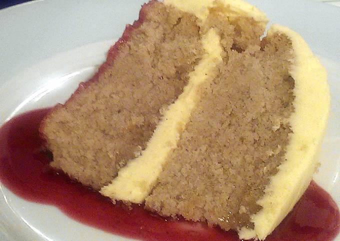 vickys lavender cake with lemon buttercream gf df ef sf nf recipe main photo