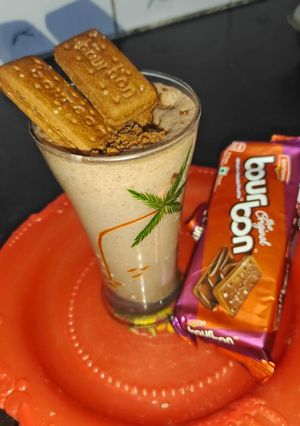 A picture of Banana chocolate shake recipe.