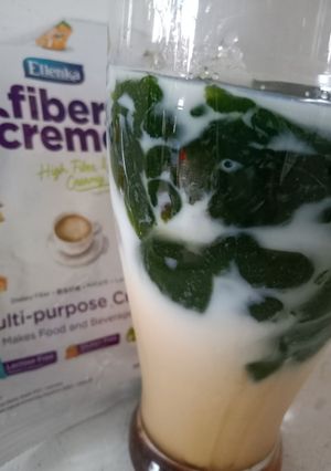 Foto resep Cincau hijau with fiber creme