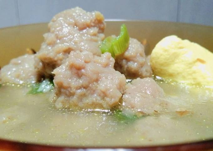 Bakso Sapi (No food chopper)