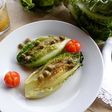 Cogollos a la plancha & Vinagreta de Mostaza