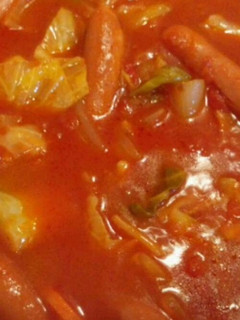 A picture of Homemade Tomato Hot Pot.