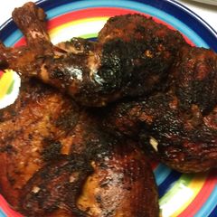 A picture of My Grilled Split Chicken.