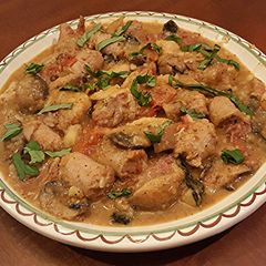 A picture of Rustic Italian Family Style Chicken Sausage & Potatoes.