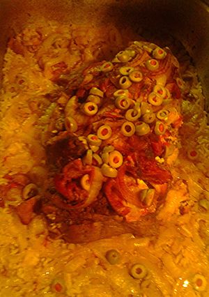 A picture of Pork roast. Inspired by Mr. Fernández.