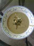 Crema de calabaza y champiñón