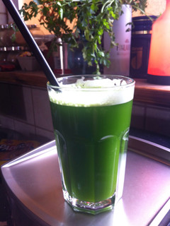 A picture of Fresh Parsley Juice.