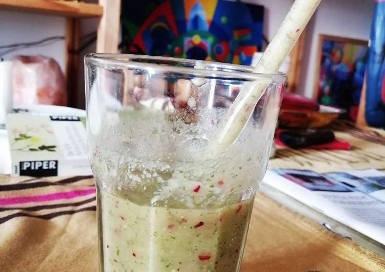 Gesunder grüner Smoothie