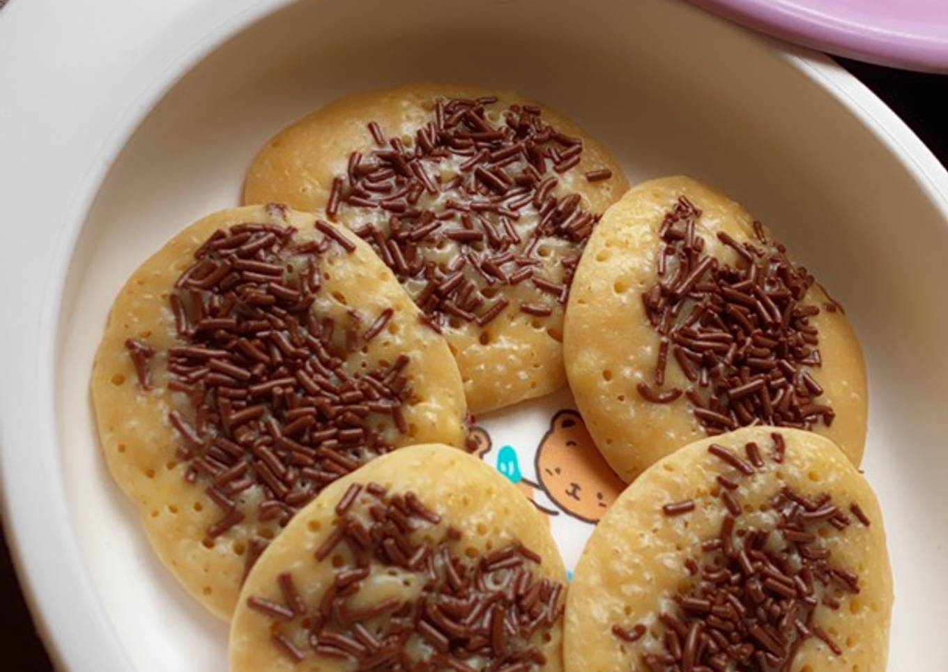 KUE CUBIT, PANCAKE (1 ADONAN) lembut enak mudah