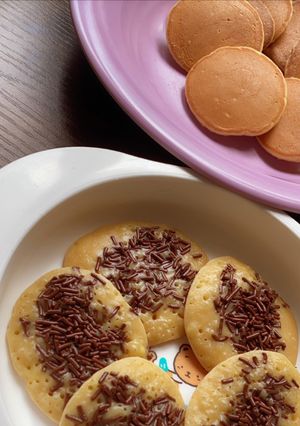 Foto resep KUE CUBIT, PANCAKE (1 ADONAN) lembut enak mudah