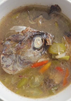 Foto resep Kepala Tongkol Kuah Asam Pedas Belimbing Wuluh