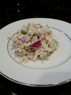 A picture of Brad's easy tuna salad.