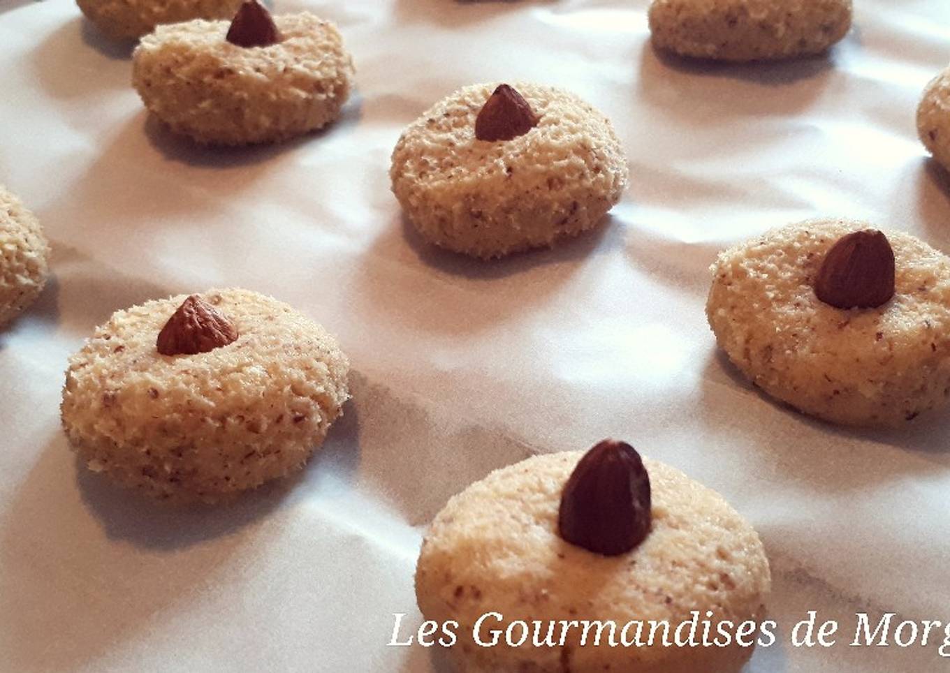 Petits sablés noisettes amandes