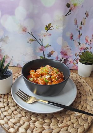 Foto resep MEG Cheese Topokki