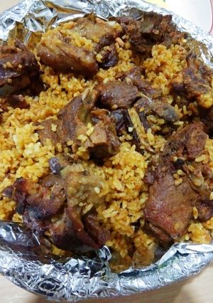 Foto resep Nasi kebuli kambing