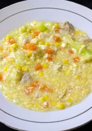 Foto resep Sup Ayam Jagung
